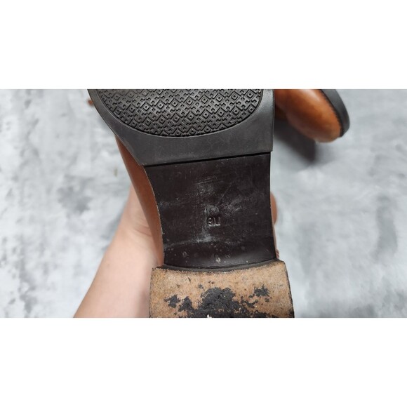 Tory Burch Women's Size 9M Penny Brown Sidney Ankle Boot Booties - Picture 9 of 11